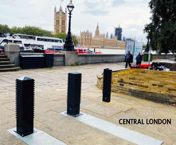 Slimline Rising Bollard RB003