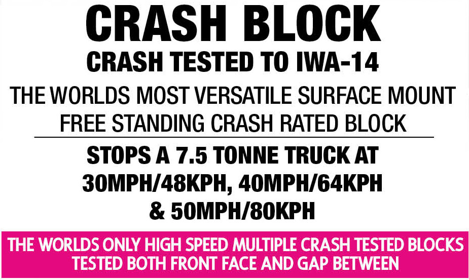 IWA 14 Crash Block Surface Mount from Safetyflex